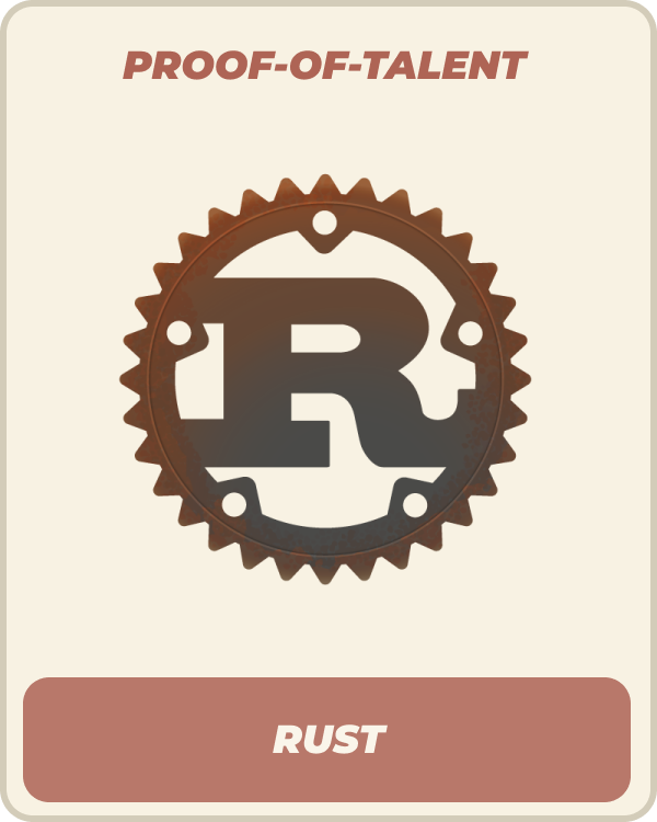 Web3 Badge | Rust Skill
