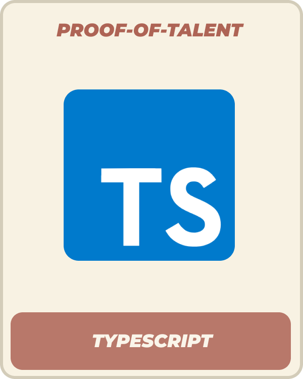 Web3 Badge | Typescript Skill