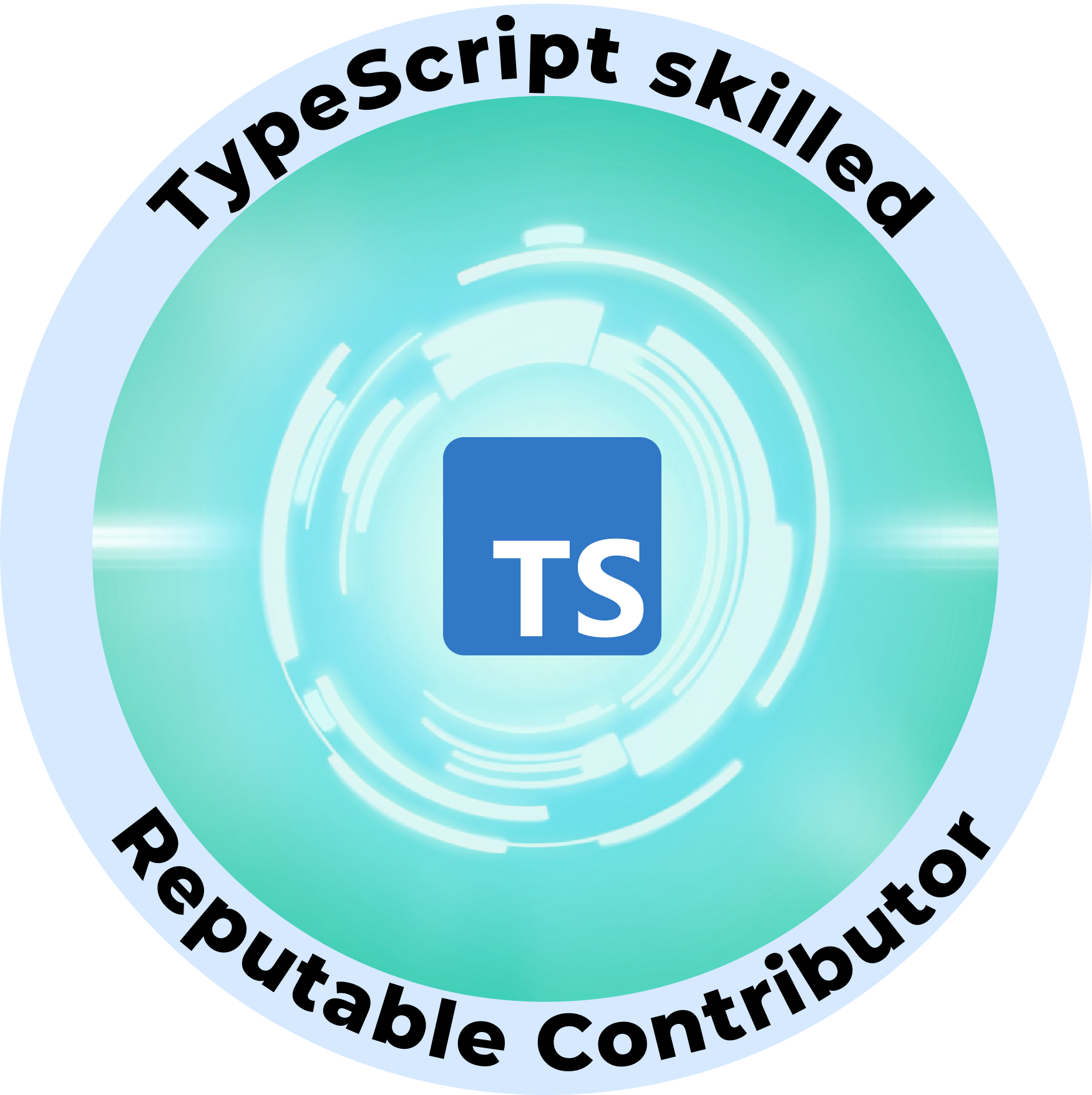 Web3 Badge | Reputable Typescript Skilled Contributor